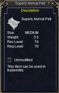 Superb Animal Pelt